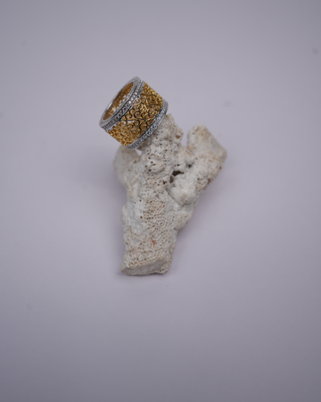 Zircon Round Cocktail Ring