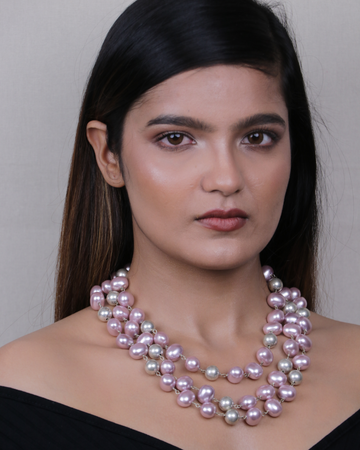 South Sea Pink Pearl Necklace