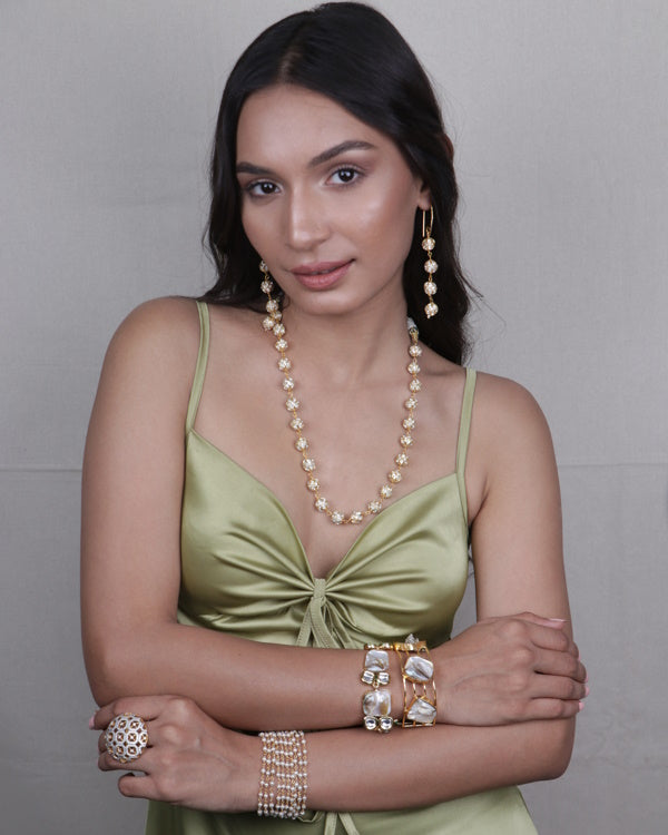 Crystal Beads Shimmer Chain