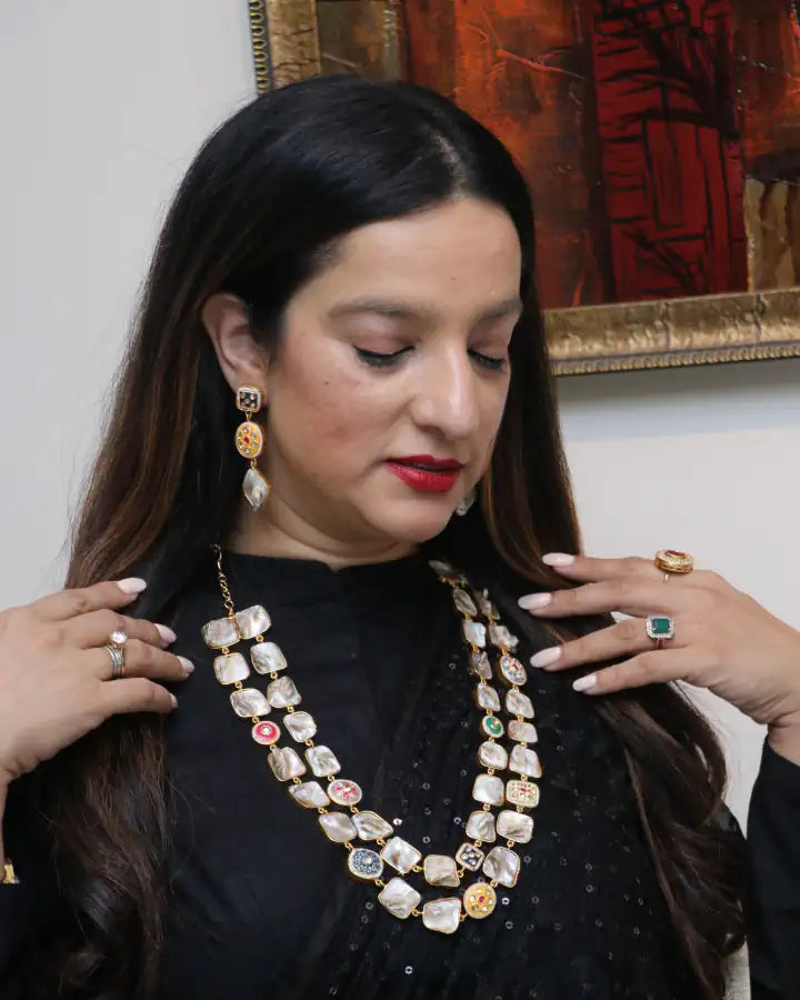 Mother of Pearl Dual Lines