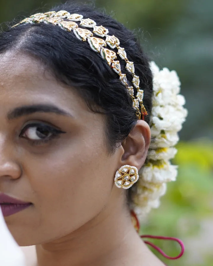 Matha Patti with Earring combo