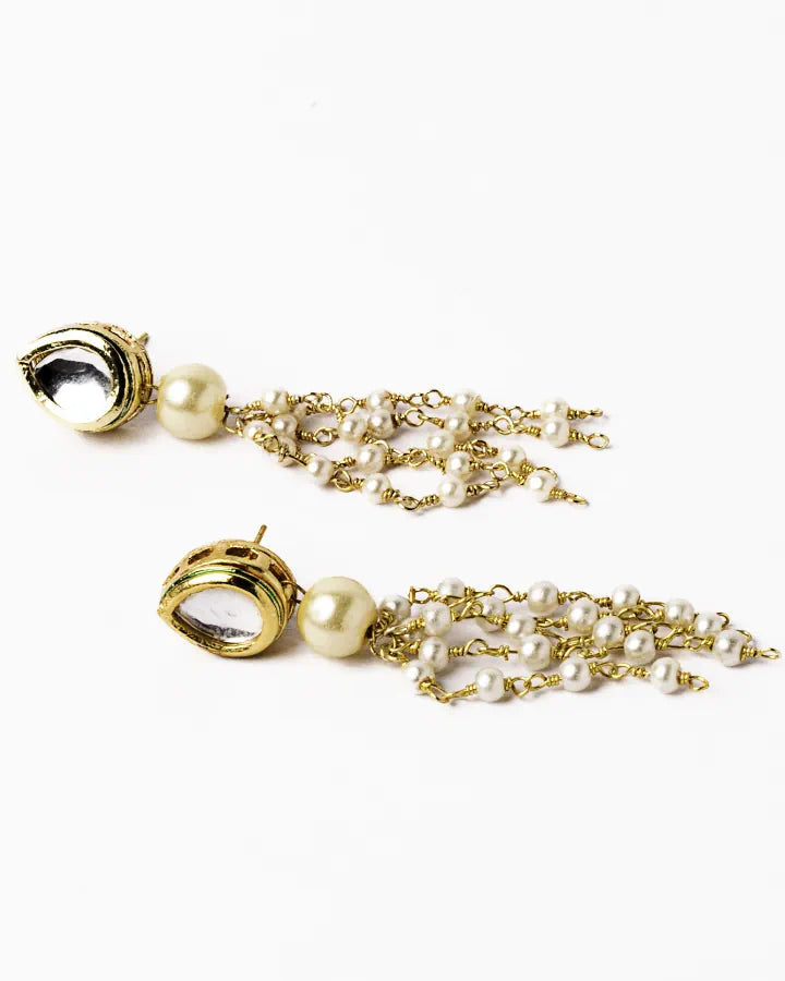 Moti Beaded Red Meenakari Choker-Women's fashion jewellery online