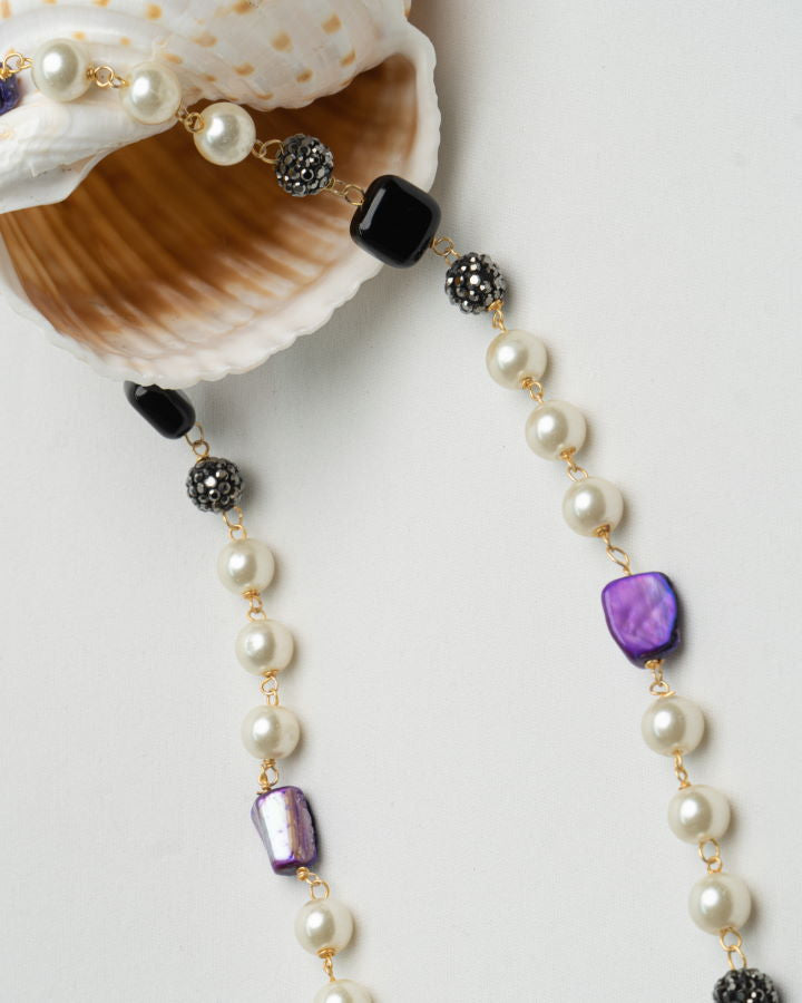 Multi Colour Purple Chain