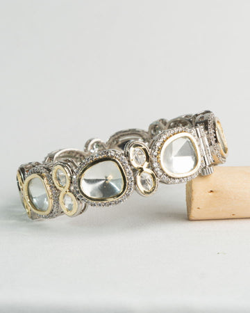 Zircon Kundan Bracelet