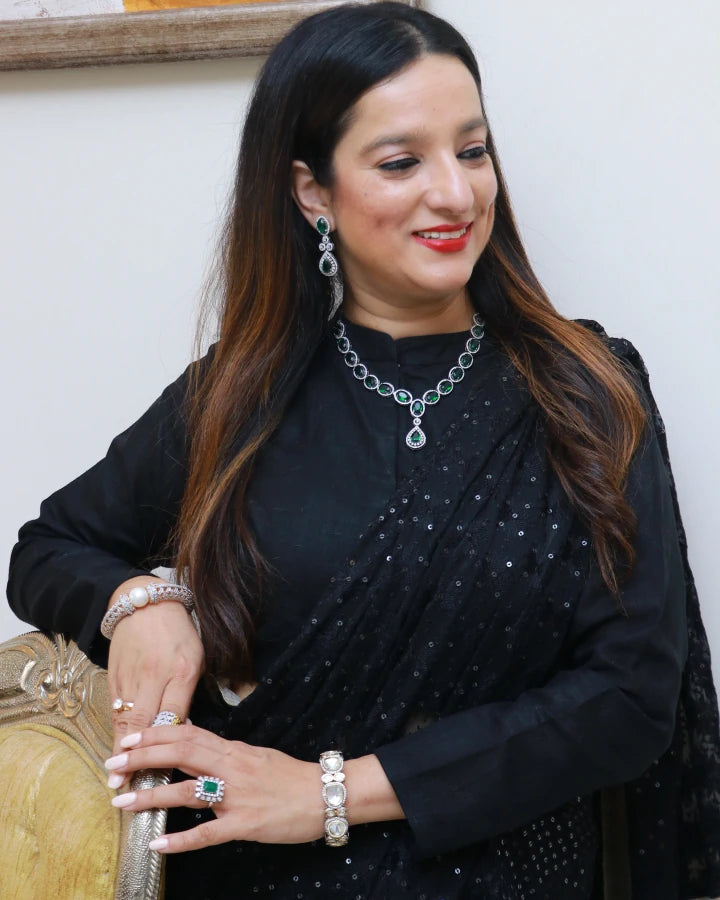 Zircon Kundan Bracelet