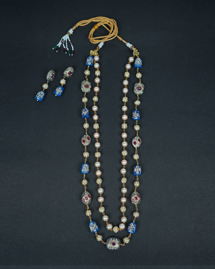 Midnight Blue Marcasite Layers-Women's fashion jewellery online