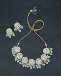 White Meenakari Choker-Women's fashion jewellery online
