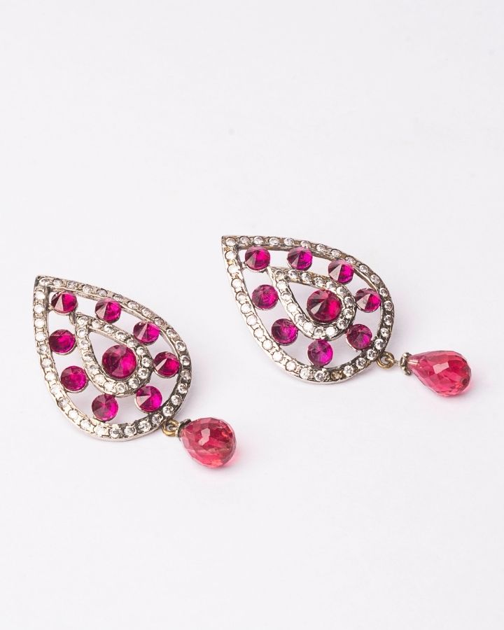 Stud Jeweled Earrings-Women's fashion jewellery online