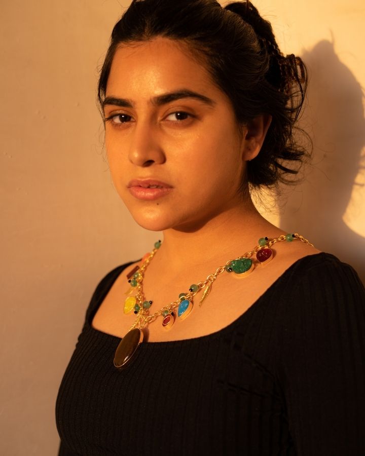 Dawn Multi Colour Stone Chain-Women's fashion jewellery online