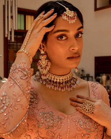 Radiant Kundan Bridal Set