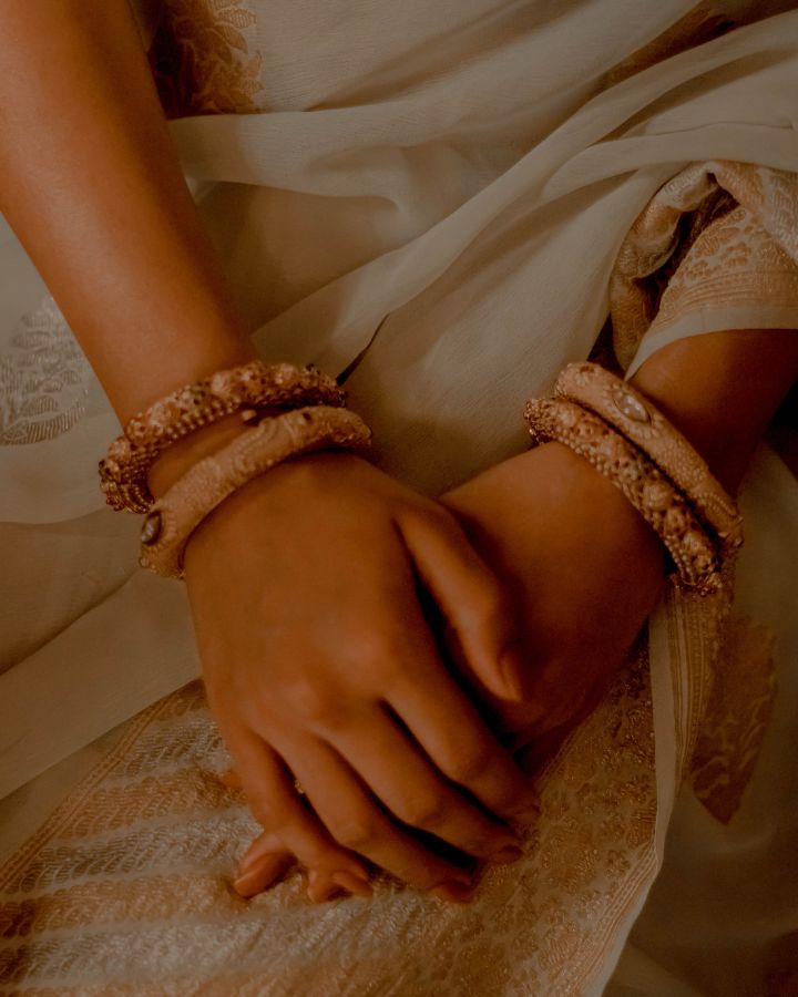 Gold Bridal Kada-Women's fashion jewellery online