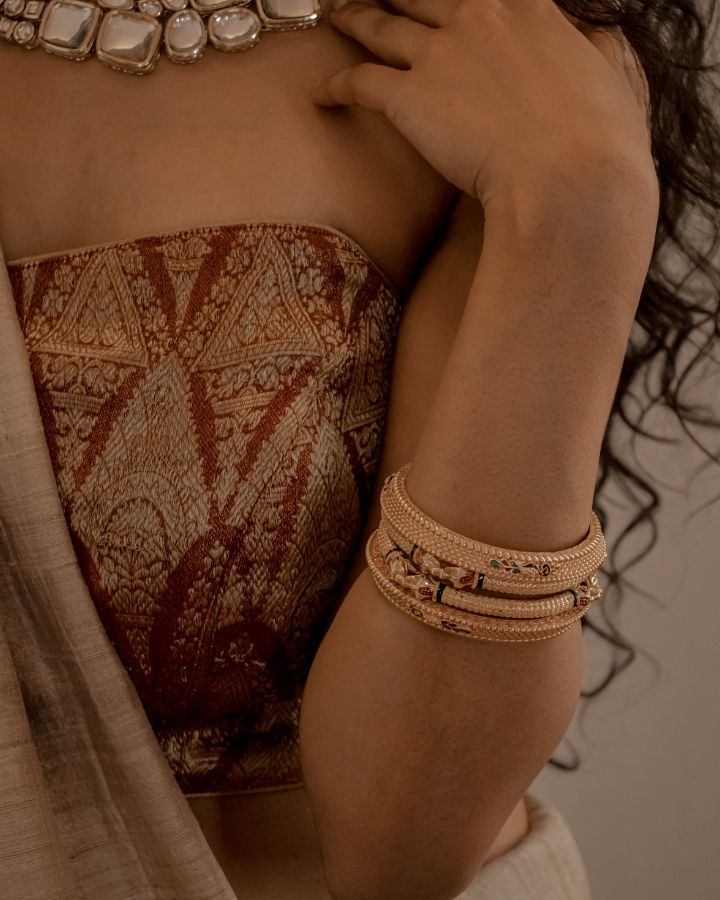 Dainty Meenakari Bangles-Women's fashion jewellery online