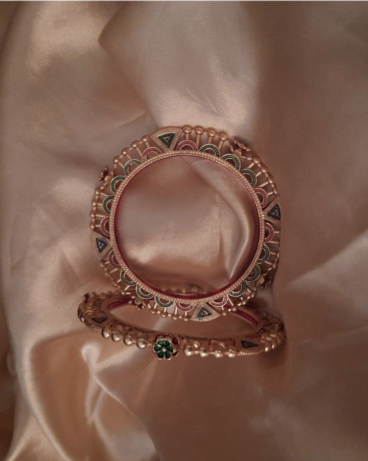 Dainty Flower Kada-Women's fashion jewellery online