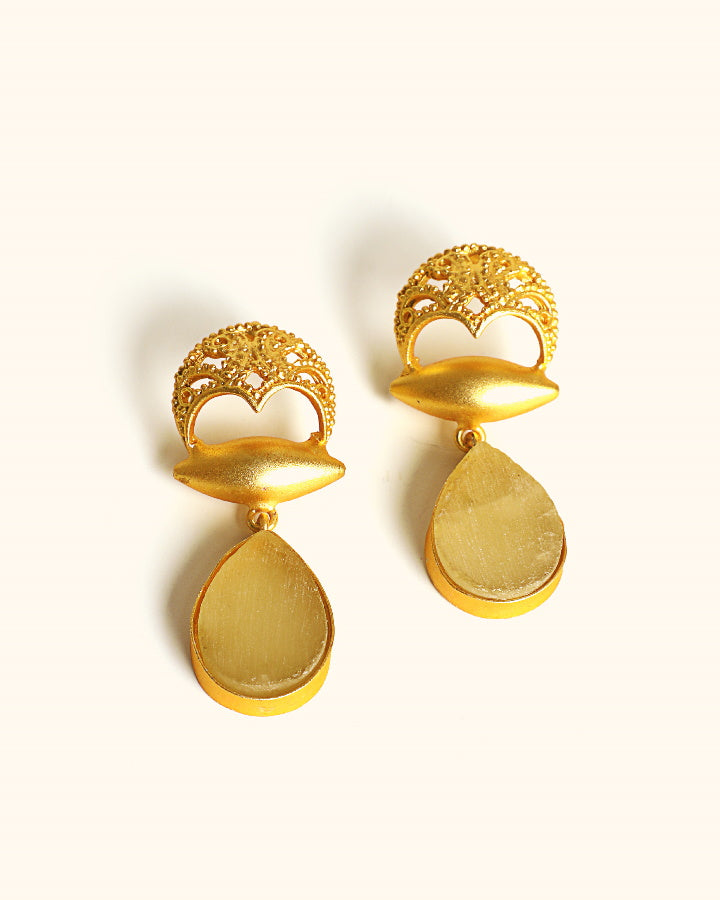 Agate Stone Earrings-Women's fashion jewellery online