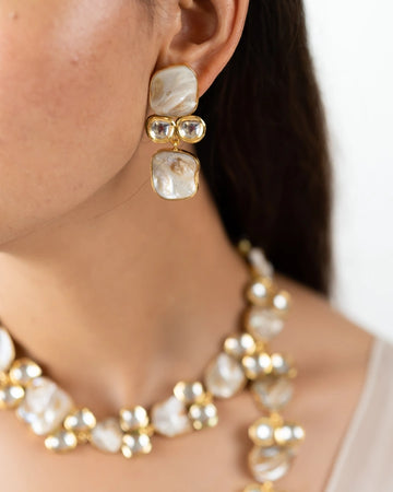 Earrings  Mother of Pearl