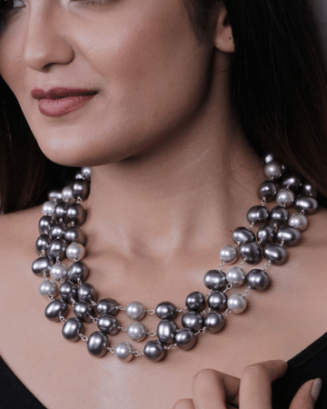 South Sea Grey Pearl Necklace
