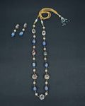 Midnight Blue Single Line Marcasite Necklace-Women's fashion jewellery online