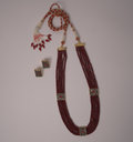 Stylish Red Ruby Necklace-Women's fashion jewellery online