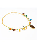 Dawn Multi Colour Stone Chain-Women's fashion jewellery online