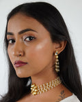 Floral Kundan Choker-Women's fashion jewellery online