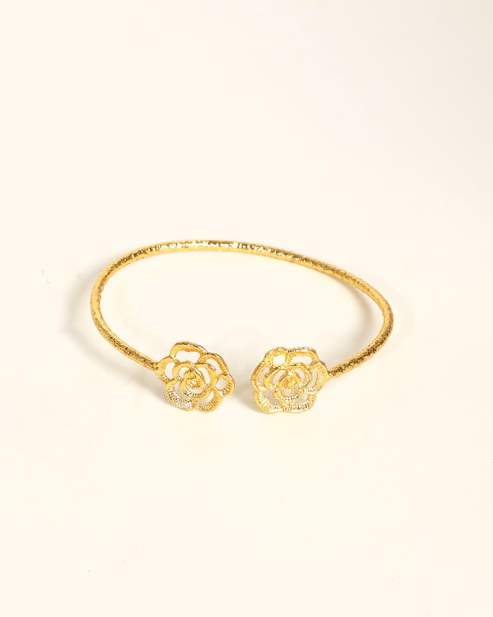 Flower Gold Bracelet-Women's fashion jewellery online 